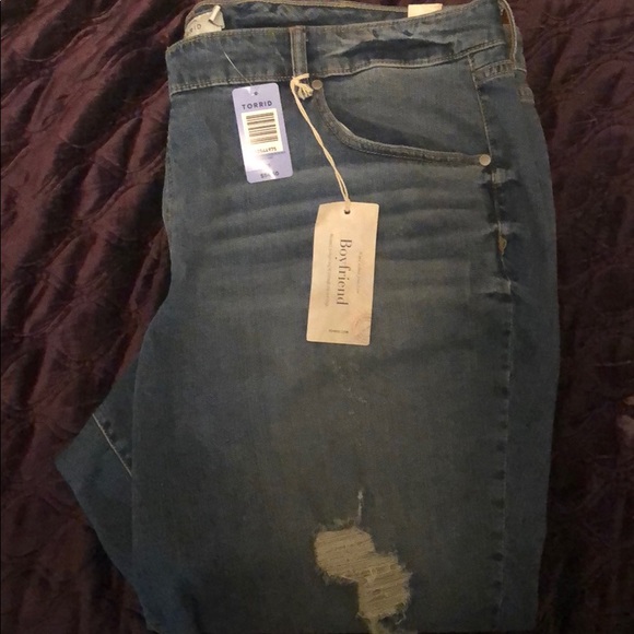torrid Denim - TORRID boyfriend jeans size 26